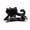 Grey, variant on Anti-slip Hair Claw Cat Shape Hair Claw Clip Stable Anti-slip Design Lightweight Mini Hair Accessory for Half-up Styles Durable for Wear for Women