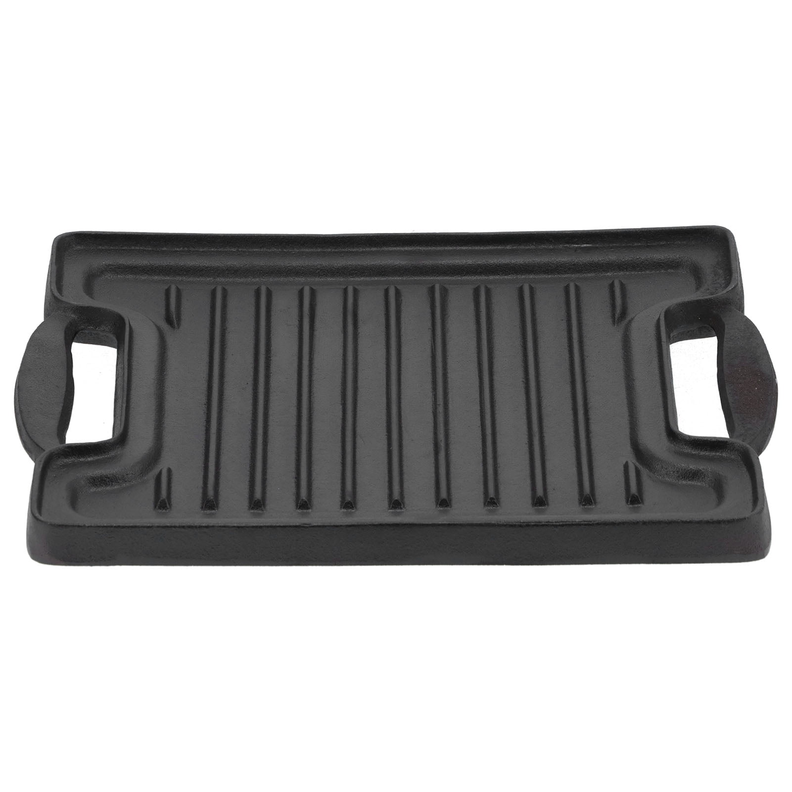 EECOO Steak Press,Cast Iron Grill,Cast Iron Double‑Sided Grill Steak Griddle Plate with