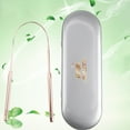 thumbnail image 4 of Deyuer Stainless Steel Tongue Scraper Cleaner Fresh Breath Keeper Oral Hygiene with Box, 4 of 8