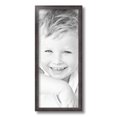 thumbnail image 2 of ArtToFrames 8x19" Dark Brown Picture Frame, Brown Wood Poster Frame, with Regular Glass and 2 (FBPL-4757), 2 of 7