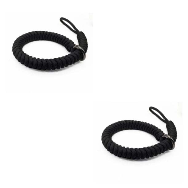 Correa de muñeca Inteprter para cámara inteligente Digital accesorios de videocámara de viaje al aire libre Negro 2piezas