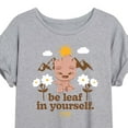 thumbnail image 3 of Marvel Guardians of the Galaxy - Be Leaf In Yourself - Women's Oversized Graphic T-Shirt, 3 of 5