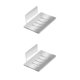 thumbnail image 4 of Inteprter Soporte de esponja para ducha de baño, placa de almacenamiento de perforación libre, bandeja de baño adhesiva de Metal de aluminio Type4 NO4, 4 of 6