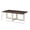 Multi 490, variant on Luno Contemporary Coffee Table, Weathered Gray and Beige, 47.5 Long, Rectangular Coffee Table for Living Room, Modern Farmhouse Style