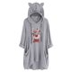 thumbnail image 1 of Mujeres moda Chirstmas estampado con capucha suelta manga larga bolsillos sudadera blusa superior Fridja  FKASFK5310, 1 of 4