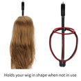 thumbnail image 4 of Exhibidor de pelucas de plástico profesional Soporte para sombreros de peluca Soporte para cabello Cabeza de maniquí, 4 of 12