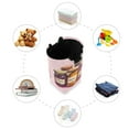 thumbnail image 7 of Yayeee Freestanding Laundry Hamper with Handle Collapsible Large Storage Basket for Clothes, Watercolor Jam, 7 of 7