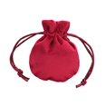 thumbnail image 4 of Organizador de joyas navideño con cordón - Bolsa de terciopelo para colgantes Vino tinto 75x95cm, 4 of 9