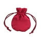 thumbnail image 4 of Bolsas organizadoras de joyas para bodas y Navidad, de terciopelo, con cordón, pequeñas. Vino tinto 75x95cm, 4 of 9