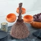 thumbnail image 5 of Cuencos de calabaza de resina para Halloween en escoba para servir aperitivos, ensalada, fruta, suministros para fiesta de Halloween, decoraciones, 5 of 13
