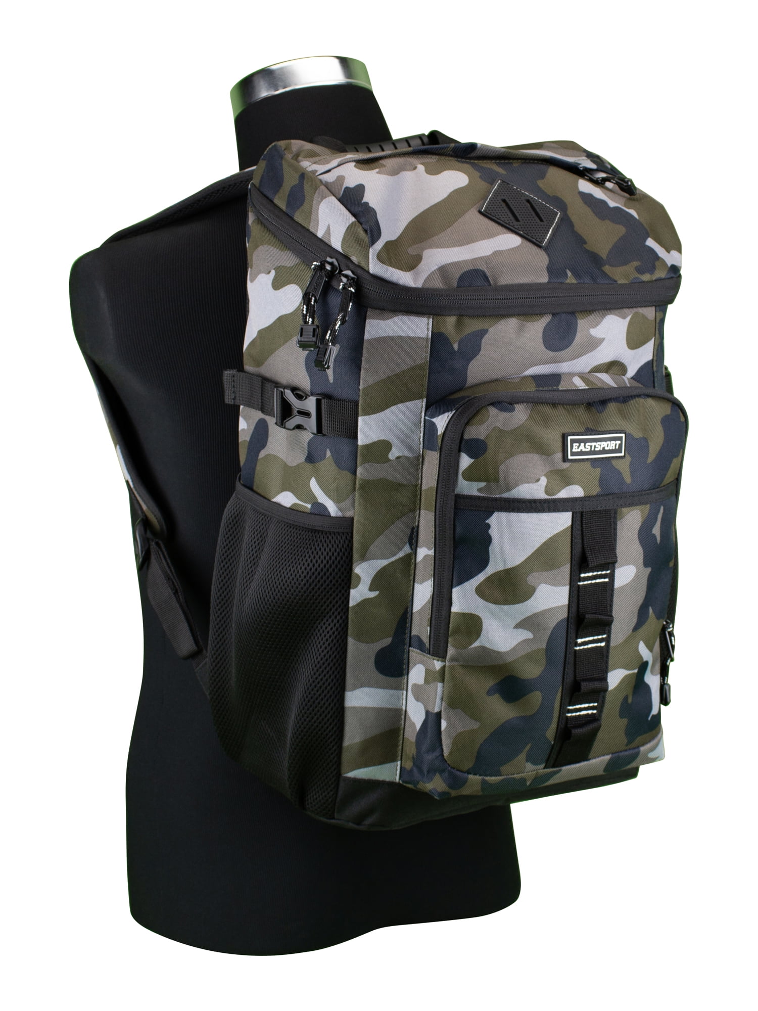 Eastsport Unisex 18" Victory Top Loader Backpack, Army Camo