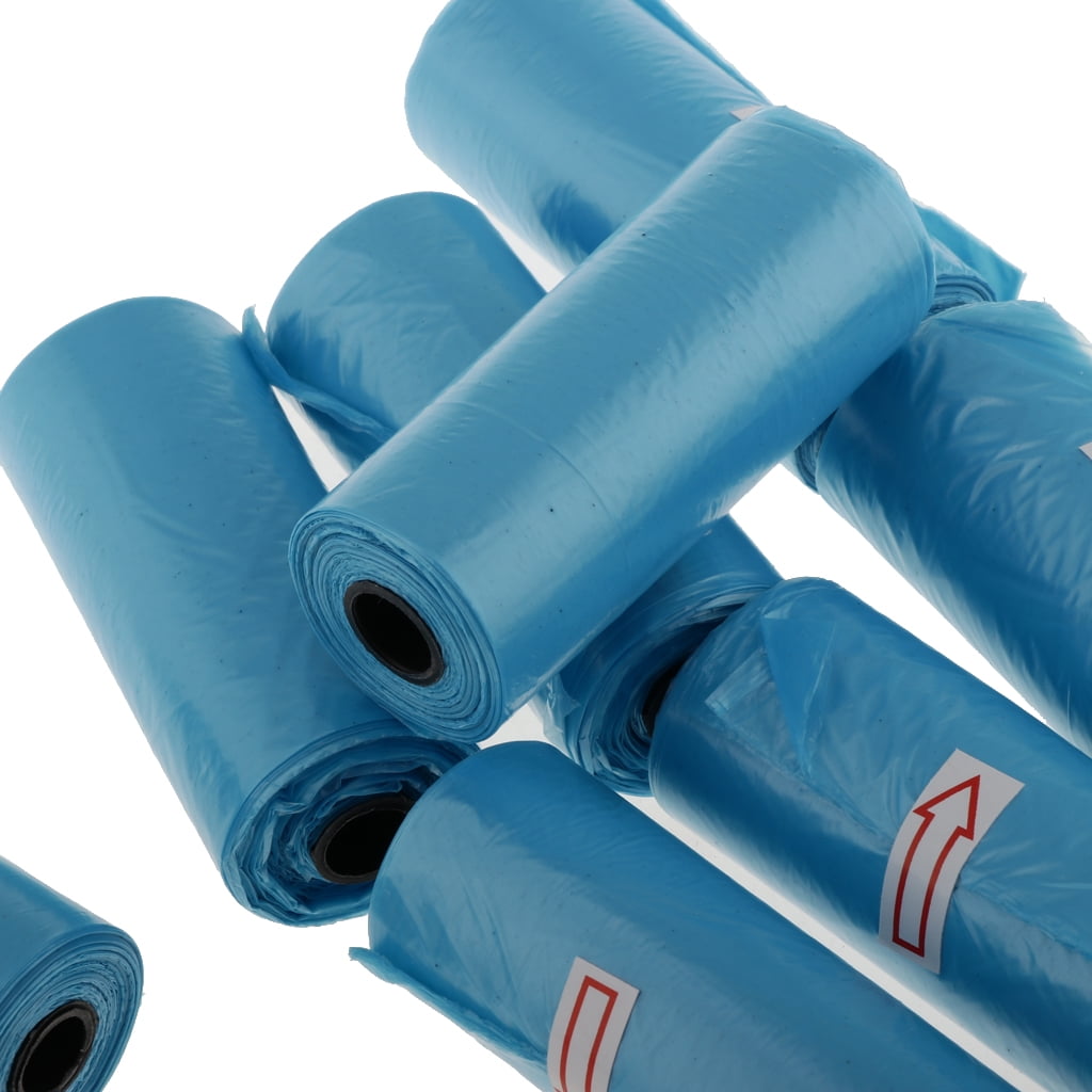10 Roll 6000pcs Baby Disposable Diaper Nappy Bag Refill Rolls, Friendly Waste Sacks, Trash Cleaning Supplies