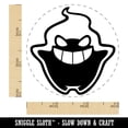 thumbnail image 2 of Mischievous Ghost Spirit Phantasm Sprite Self-Inking Rubber Stamp for Stamping Ink Stamper Crafting Planners - 3/4 Inch Small - Green Ink, 2 of 7