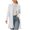White—cardigan sweaters for women, variant on AGWOLF Cardigan Sweaters for Women Long Sleeve Open Front Lightweight Cardigans Loose Fit Long Cardigans for Women Soft Casual Coats for Work and Office XXL