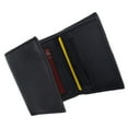 thumbnail image 6 of Trifold Leather Wallet W/ Zippered Pockets & ID Window 1655, 6 of 19
