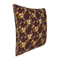 thumbnail image 2 of KLL Sunflowers with Skull and Hand Decorative Throw Pillow Covers Velvet Soft for Couch Sofa Bedroom Living Room Outdoor - 18"x18", 2 of 8