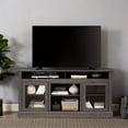 thumbnail image 2 of 65'' TV Size Dark Walnut TV Console with Versatile Storage / Ideal for Bedroom or Living Room, 2 of 6