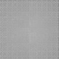 thumbnail image 1 of Ahgly Company Machine Washable Indoor Square Transitional Silver Gray Area Rugs, 5' Square, 1 of 7