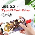 thumbnail image 2 of POINTERTECK Clé USB Micro 64G OTG Clé USB Compatible avec Téléphone Intelligent Android Tablette Micro-USB Double Clé Mémoire pour Ordinateur Portable PC Mac Ordinateur Voiture Audio Projecteur Bleu, 2 of 8