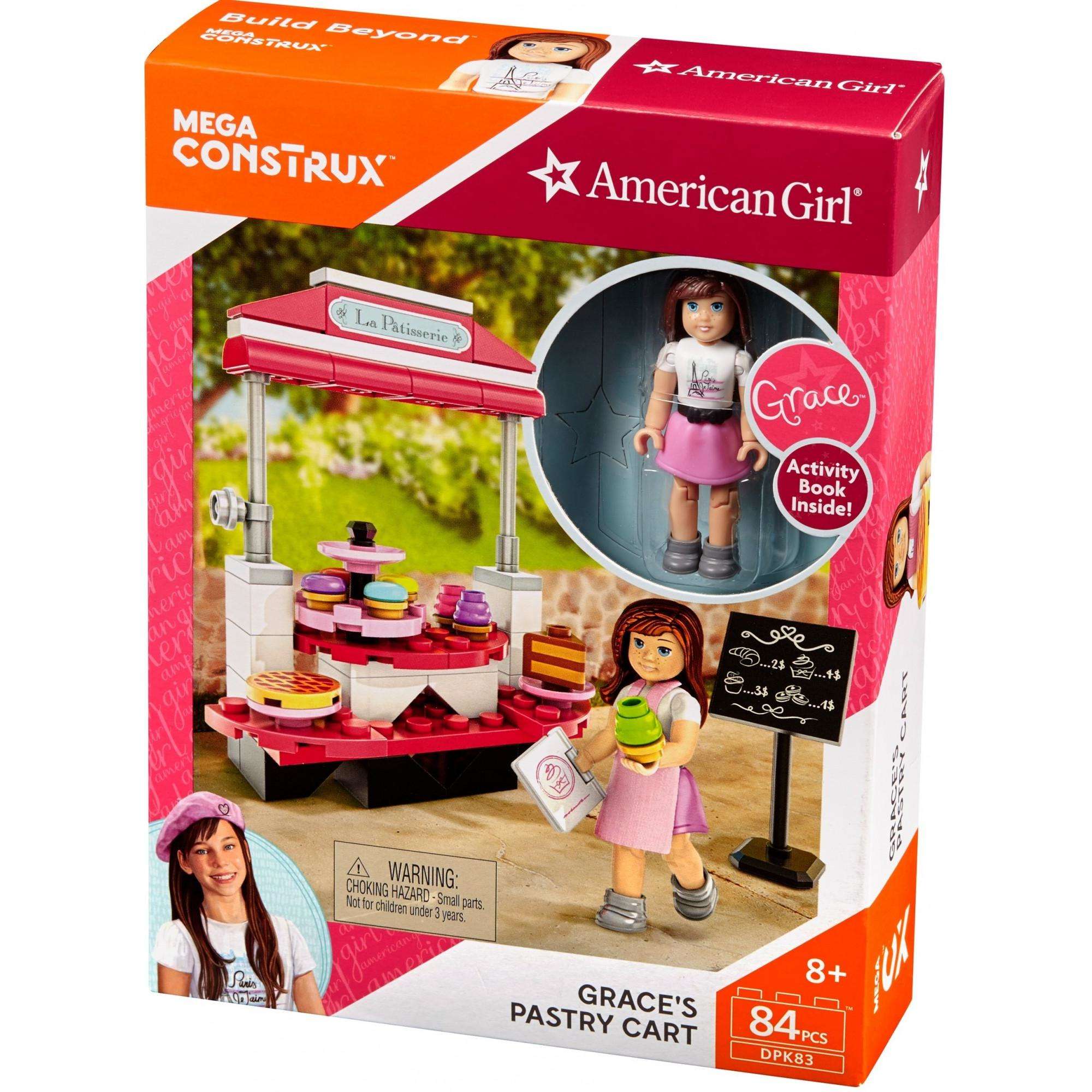 american girl grace pastry cart