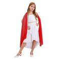 thumbnail image 2 of TTAO Robe pour Enfants Filles Grecque Athena Goddess Toga Ancienne Rome Égyptienne Princesse Halloween Rouge 8, 2 of 7