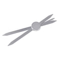 thumbnail image 4 of Regla para esténcil de cejas, calibrador de cejas de acero inoxidable, regla para tatuaje de cejas, regla para cejas, materiales ecológicos, 4 of 12