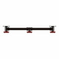 thumbnail image 4 of Furniture of America Margon Industrial Metal 3-Hook Coat Rack in Sand Black, 4 of 7