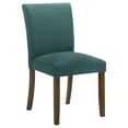 thumbnail image 3 of Cantley Upholstered Dining Side Chair Teal Blue (Set of 2), 3 of 13
