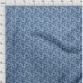 thumbnail image 4 of oneOone Cotton Silk Medium Blue Fabric Abstract Sewing Craft Projects Fabric Prints By Yard 42 Inch Wide, 4 of 4