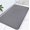 Gray, variant on Large Non-Slip Shower Mat with Drain Hole and Suction Cups, Soft Trimmable TPE Anti-Slip Mat for Walk-In Shower Stall, Heavy Bath Mat