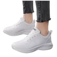 thumbnail image 3 of Yindaity Women's Stylish, Convenient and Orthopedic Shoes for Everyday Tennis Sneaker White,9, 3 of 6