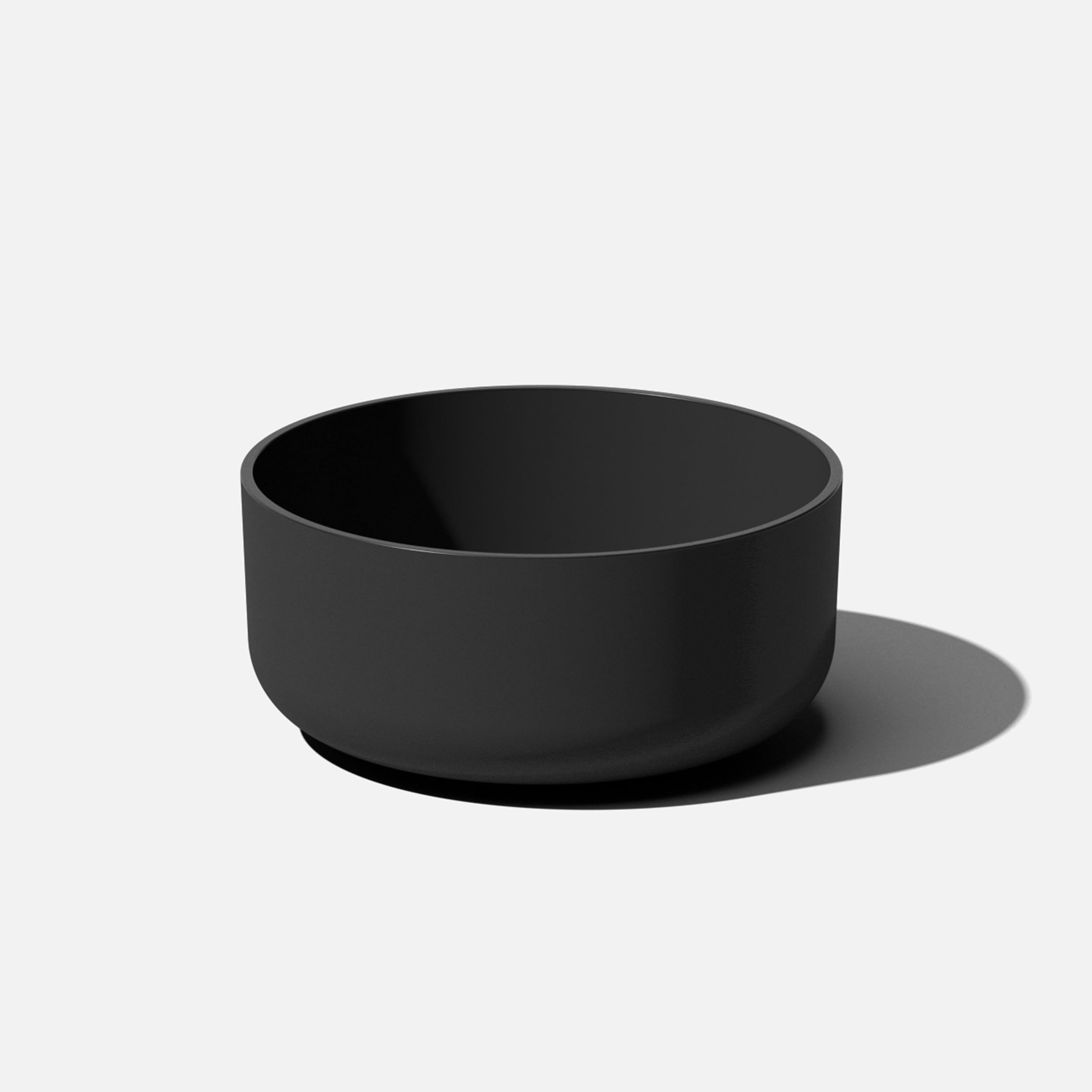 Veradek 14' x 14' x 7' Bowl Black Plastic Plant Planter