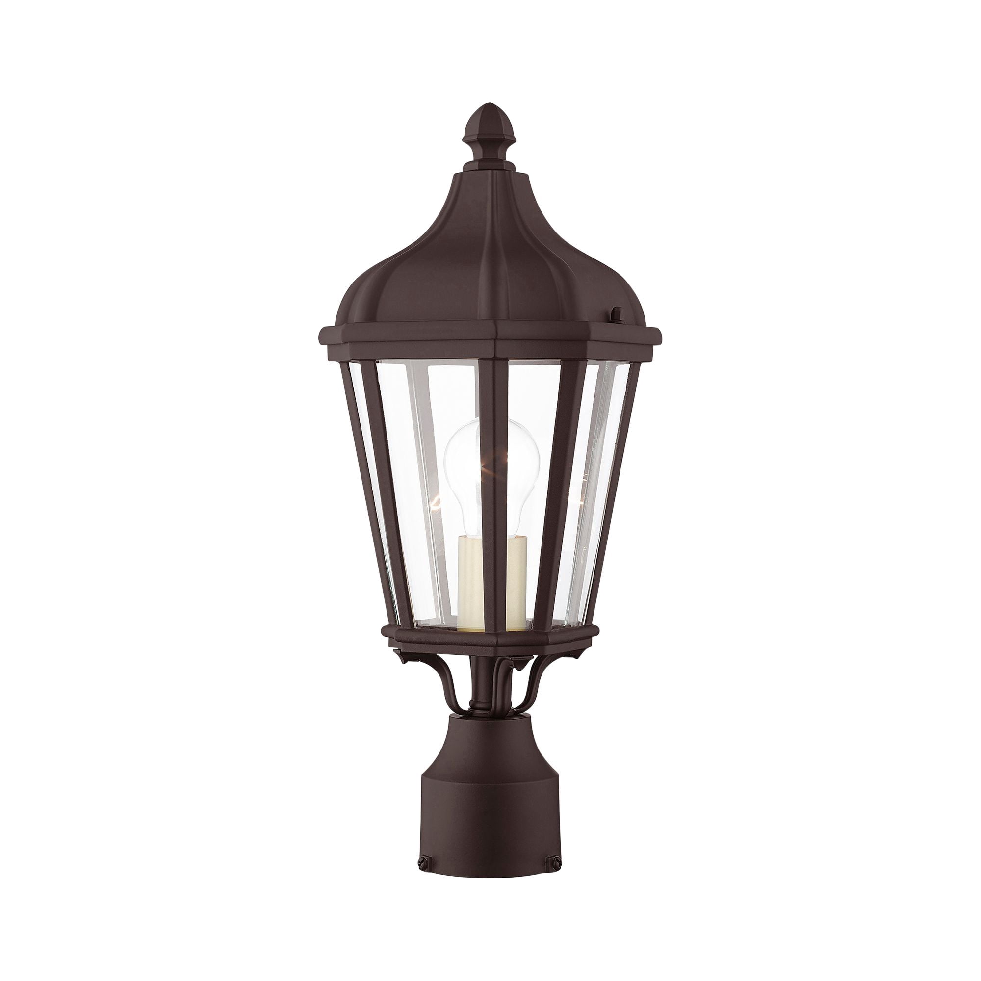 Morgan 1 Light Outdoor Post Top Lantern