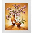 thumbnail image 1 of Lopardi, E. 12x14 White Modern Wood Framed Museum Art Print Titled - Italian Flowers II, 1 of 4