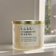 thumbnail image 2 of Nicole Miller 14.5 oz Soy Wax Blend 3 Wick Candle - Ginger Honey Black Tea, 2 of 4