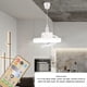thumbnail image 3 of Luz De Ventilador De Techo, Lámpara De Ventilador LED Ajustable E27 Función De Sincronización 5 Aspas 85-265V Para Cocina, 3 of 7