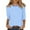 Light Blue, variant on Womens Long Sleeve Tops 2026 Dressy Blouses Lightweight Casual Loose Shirts Spring and Autumn Chic Casual Tee