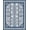 Blue, Pattern 3, variant on ODIKA 4'x6' Machine Washable Non-Slip Area Rug, Serene Harbor Interlaced Lattice High Traffic Rug, Blue, 450095