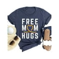 thumbnail image 4 of XCHQRTI Women Graphic Tee Free Mom Hugs Tshirt Pride Rainbow T Shirt Short Sleeve, 4 of 7