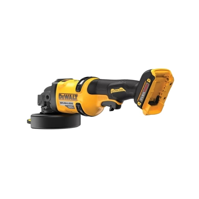 Amoladora angular DeWalt DCG418 FLEXVOLT 60V MAX* con freno de retroceso