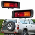 thumbnail image 4 of NATEFEMIN Rear Bumper Lights for Toyota Prado J90 95, 2PCS ABS Plastic Set, Perfect Fit for 1995-2003 Vehicles, 4 of 8