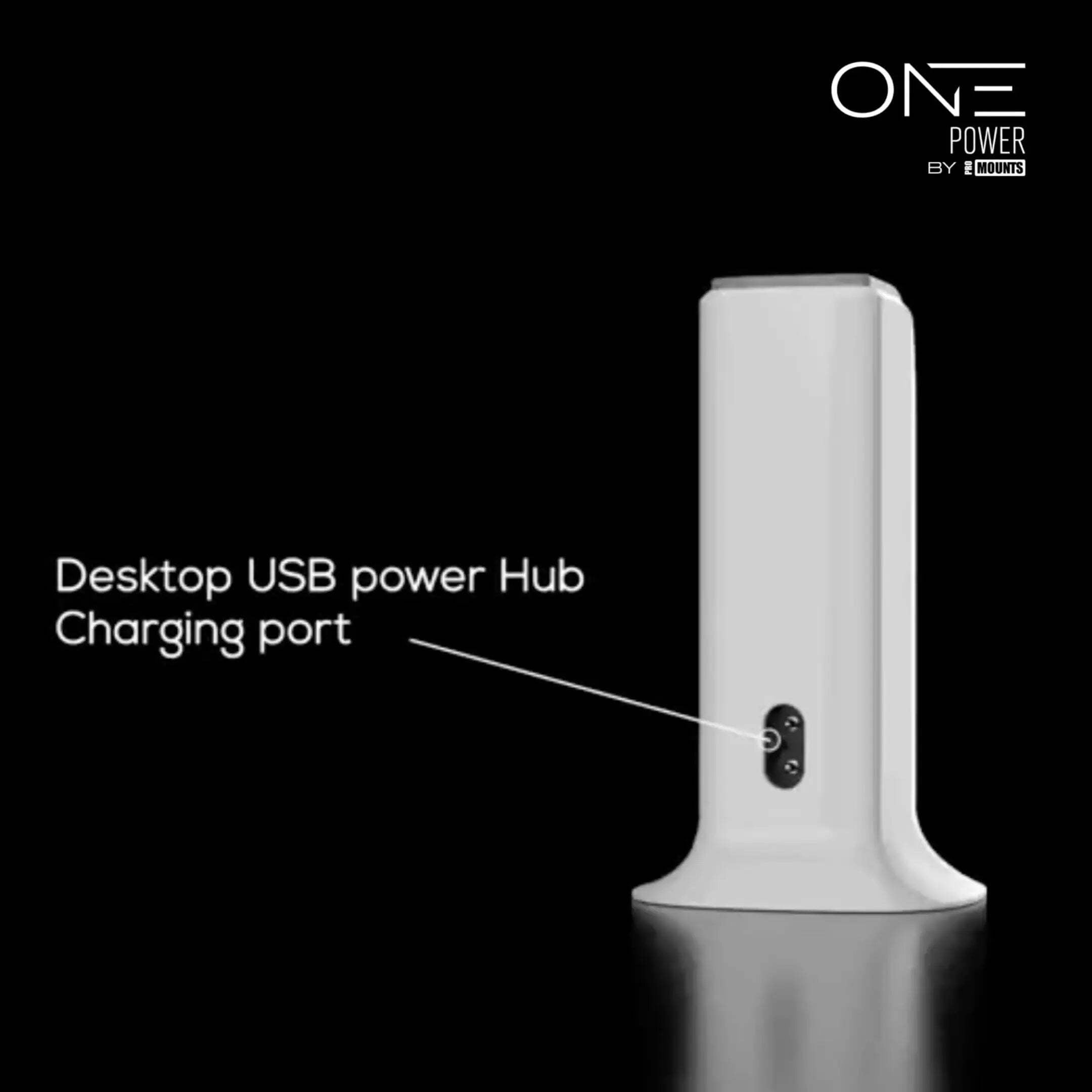 Promounts 6-Port USB-C Hub with Power Cable