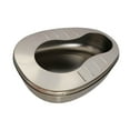 thumbnail image 4 of Gazechimp Stainless Steel Bed Pan Easily to Clean Portable Bedpan for Men Women Elderly without lid, 4 of 8