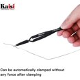thumbnail image 4 of Precision Tweezers Set, ZMLEVE 12 PCS ESD Tweezer Set, Anti-Static Stainless Steel Tweezers Kit Curved Tweezers for Craft, Jewelry, Electronics, Laboratory Work, 4 of 7