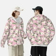 thumbnail image 6 of Balery Daisies Flowers Men's Women's UPF 50+ Sun Protection Lightweight Hoodie Performance Long Sleeve Shirt for Fishing Running-Large, 6 of 9