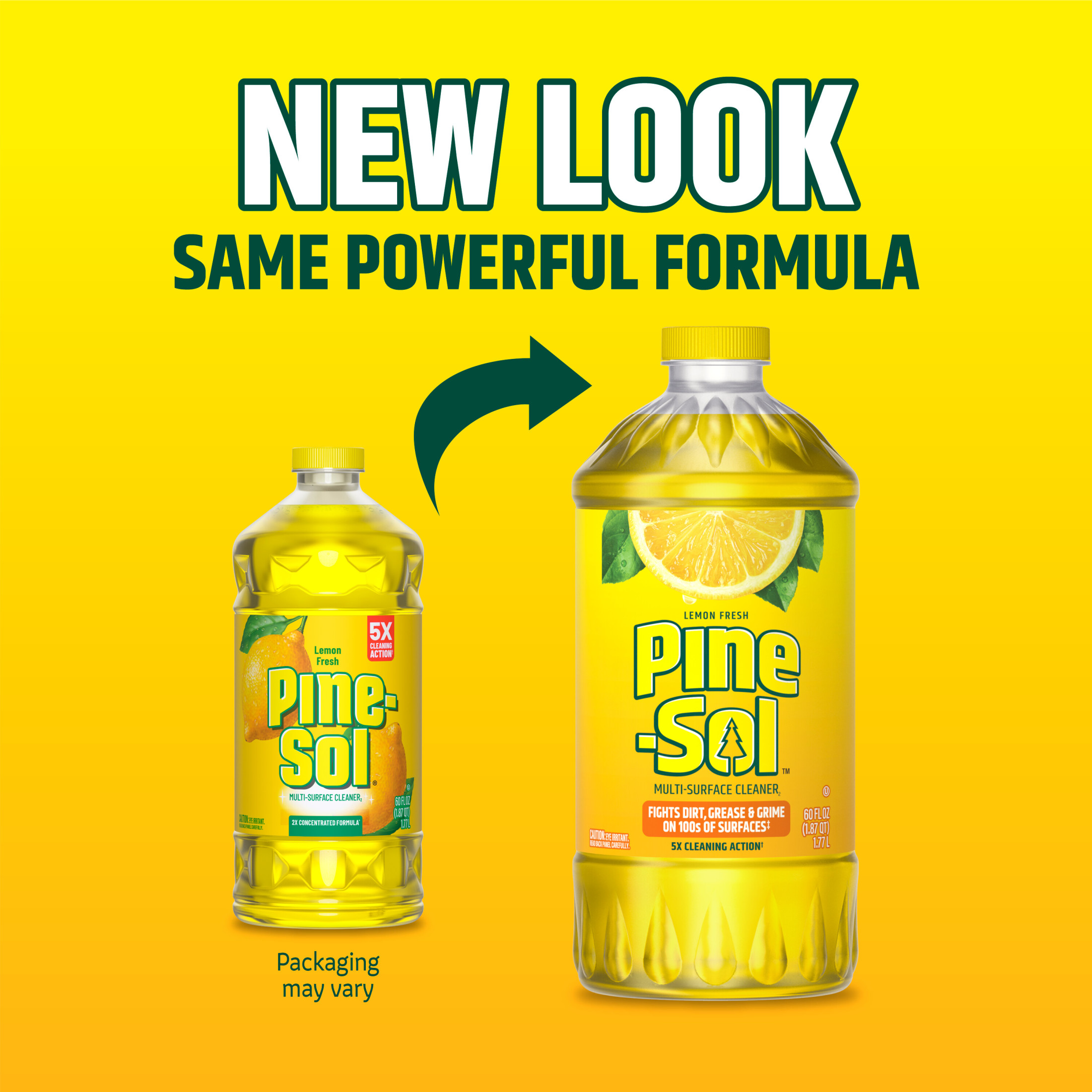 Pine-Sol Multi-Surface Cleaner, Lemon Fresh, 60 oz photo 3