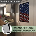 thumbnail image 6 of Yuyamidu Kiss Lips RV Door Window Shade American Flag RV Side Door Window Shade Cover Accessories for Inside Camper Universal Travel Trailer Blackout Window Cover, 6 of 7