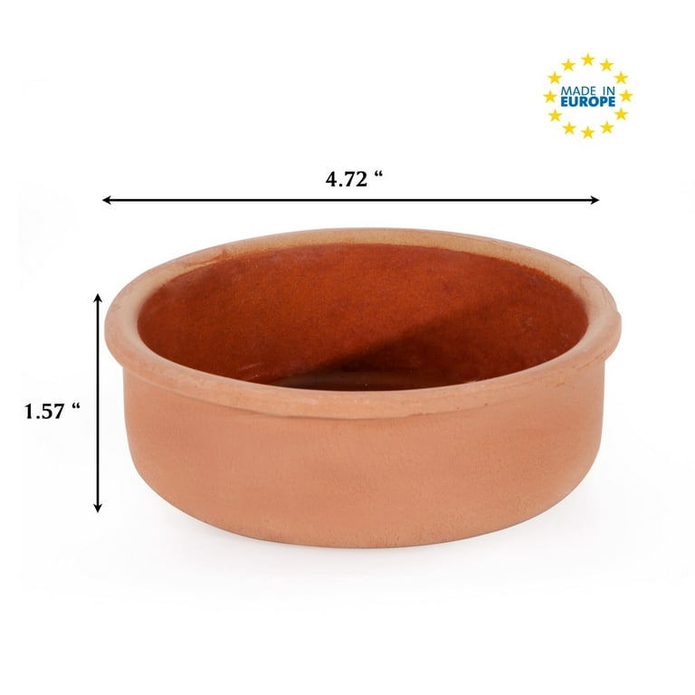 Cooking Clay Pot, Ancient Cookware Clay Pan, Traditional Vintage Portuguese Terracotta Clay Roaster, Korean Cooking Stone Bowl Pot for Bibimbap