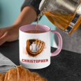 thumbnail image 3 of Lazaofficial Personalized Coffee Mugs, Baseball Mug, Baseball Coffee Mug, Baseball Mugs For Men, 3 of 6
