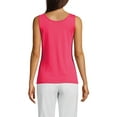 thumbnail image 2 of Lands' End Women's Petite Cotton Tank Top, 2 of 3